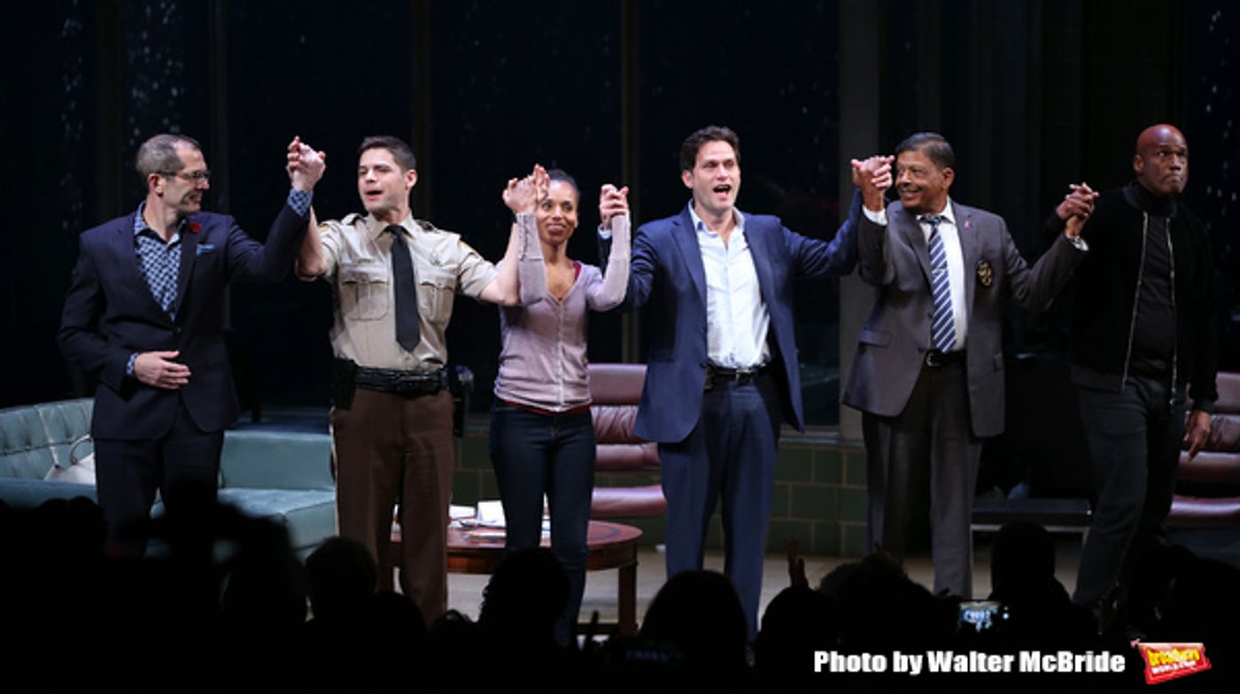 Photo Coverage: The Cast of AMERICAN SON Takes Opening Night Bows  Image