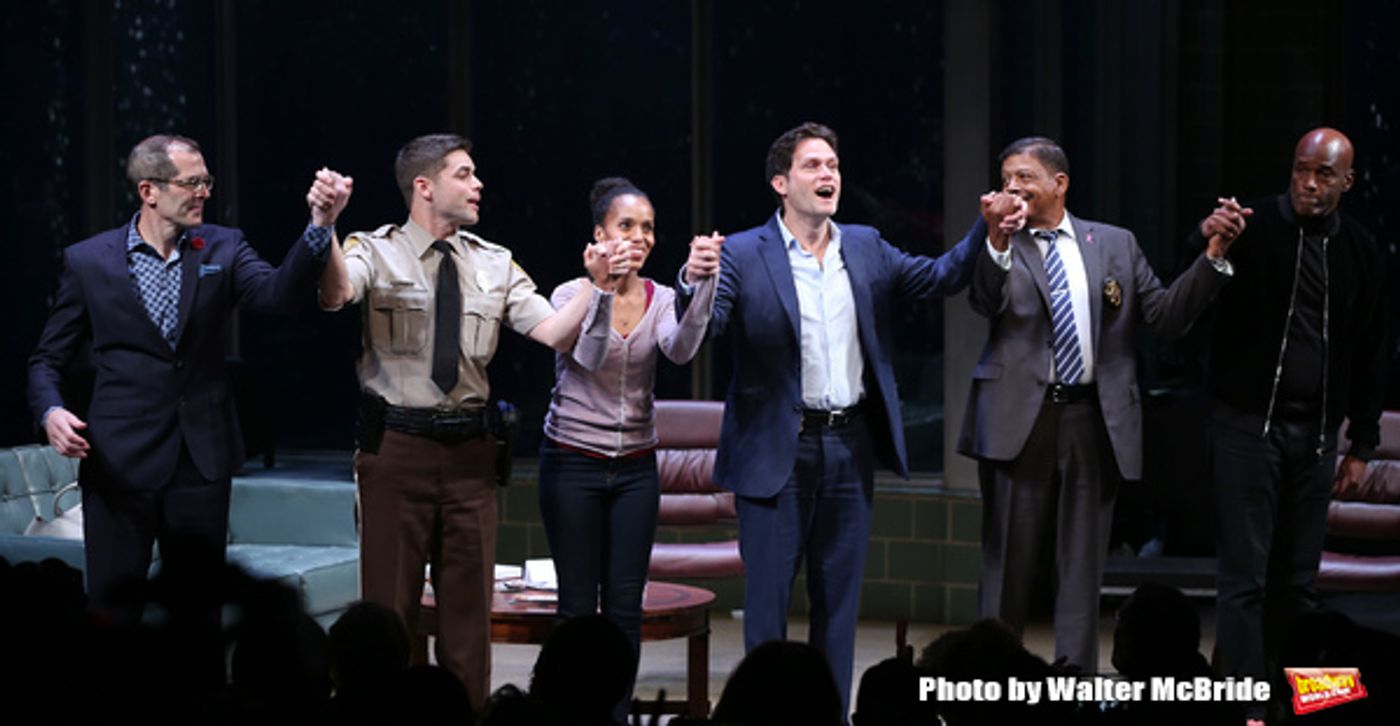 Photo Coverage: The Cast of AMERICAN SON Takes Opening Night Bows  Image