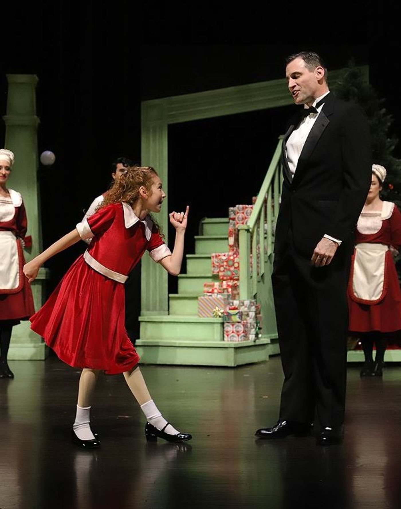 Annie & Daddy Warbucks