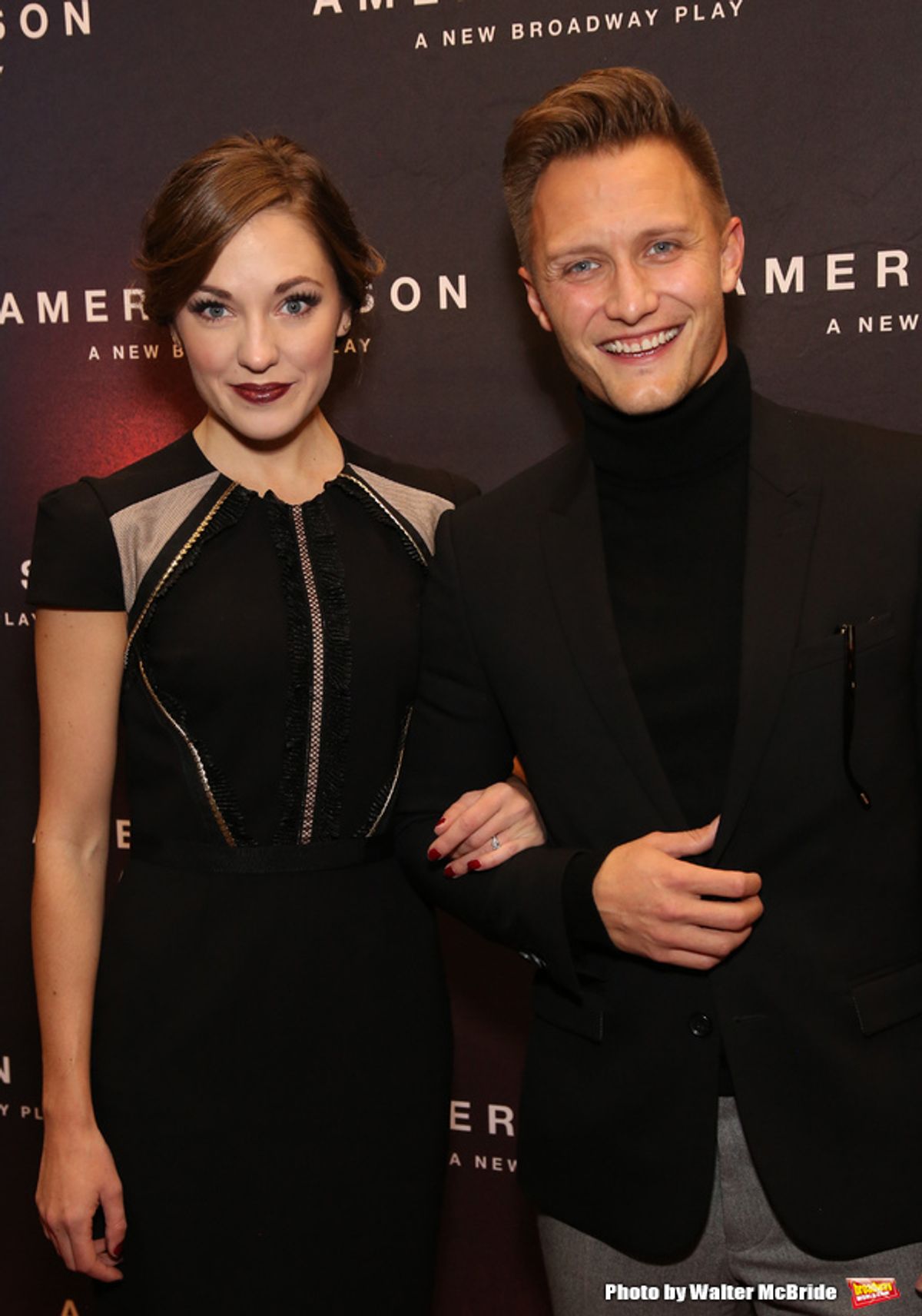 Laura Osnes and Nathan Johnson  at 