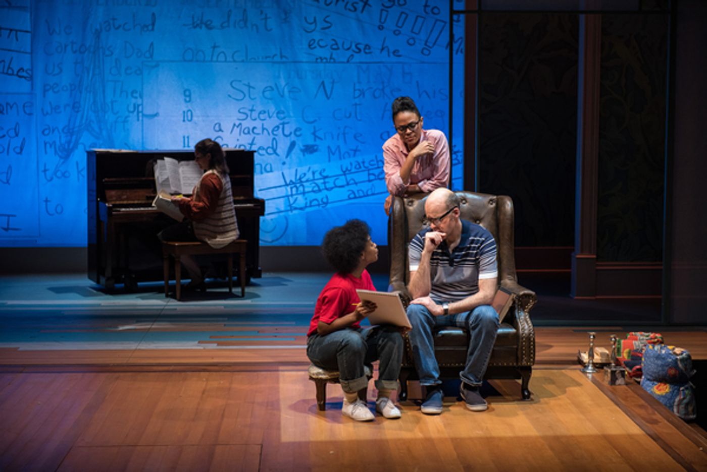 Photo Flash: First Look at Karen Olivo & Company in Forward Theater Company's FUN HOME  Image