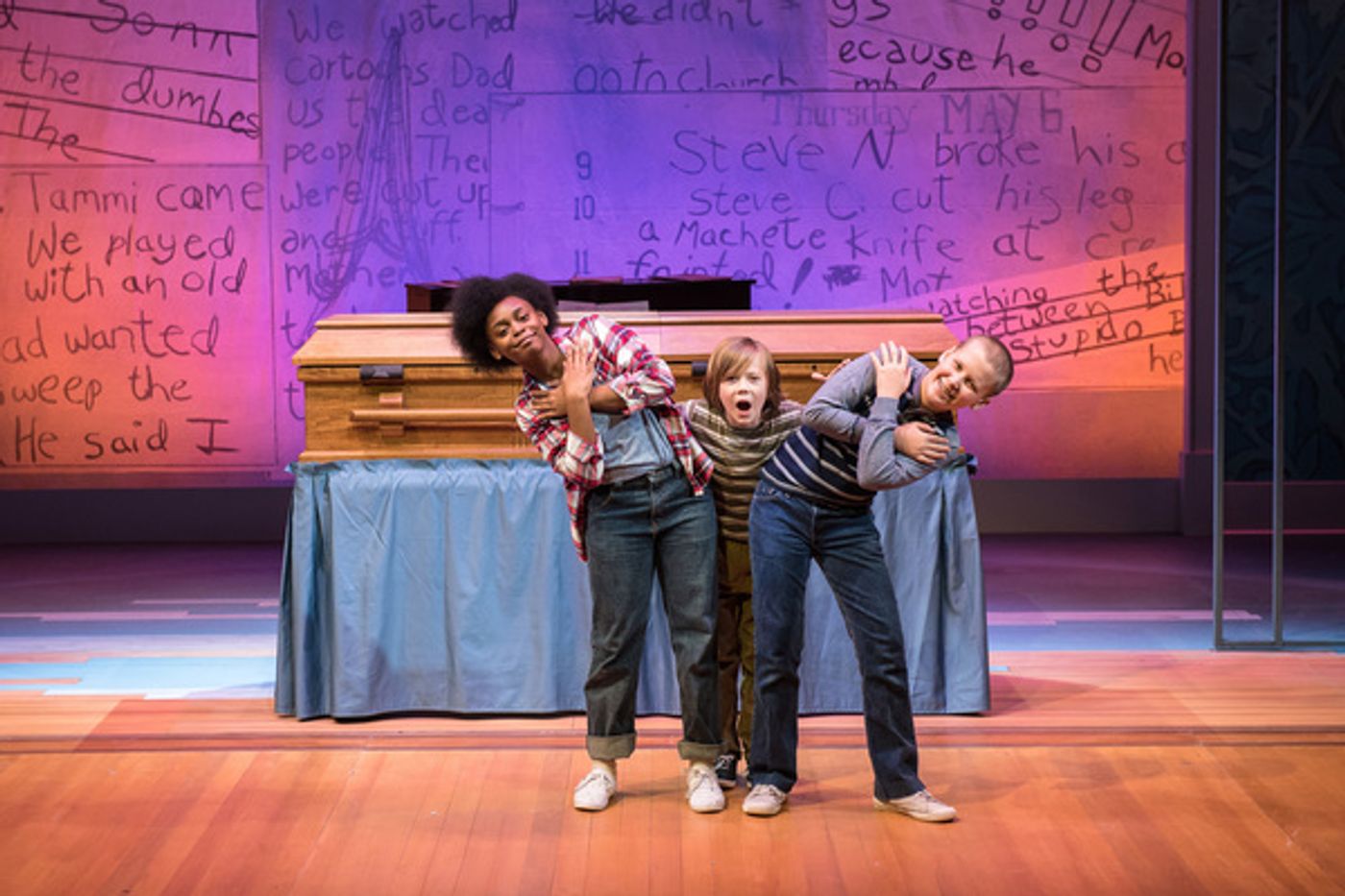 Photo Flash: First Look at Karen Olivo & Company in Forward Theater Company's FUN HOME  Image