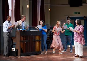 Mary Stockley and Steven Pacey Photo