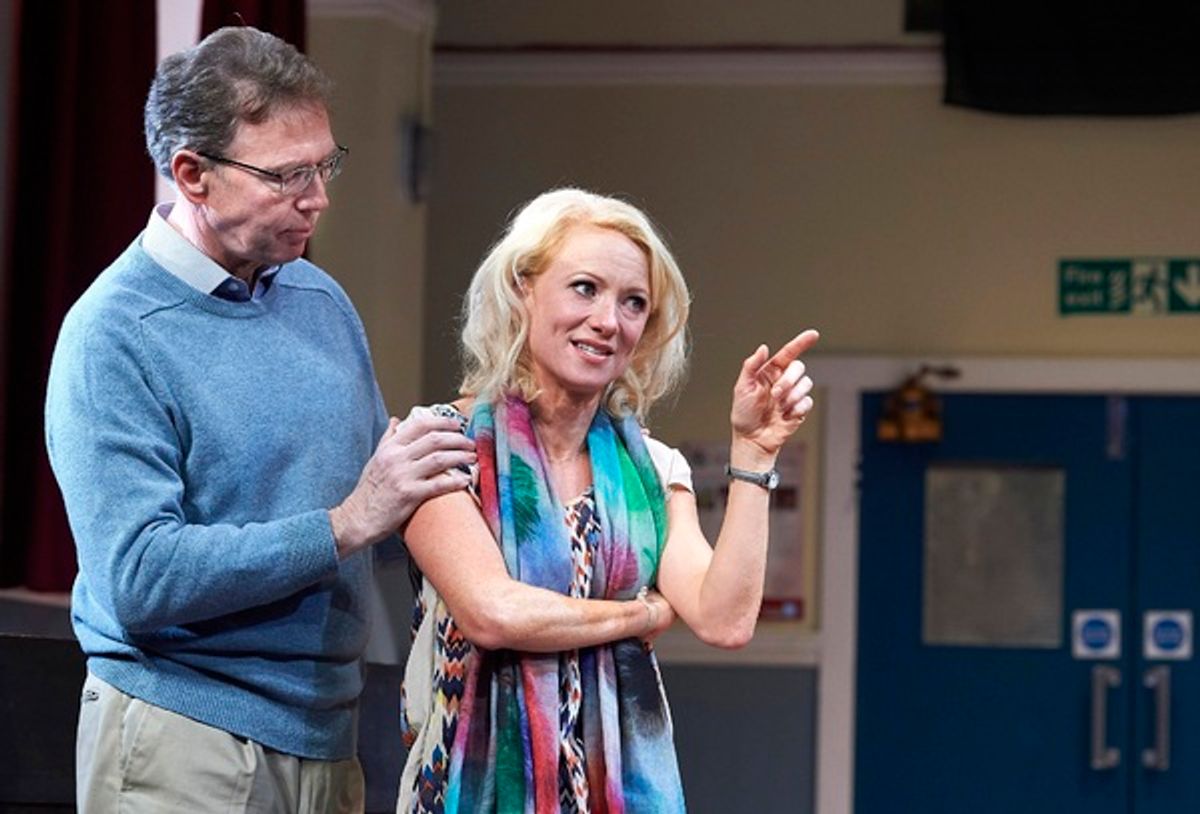 Steven Pacey and Mary Stockley at 