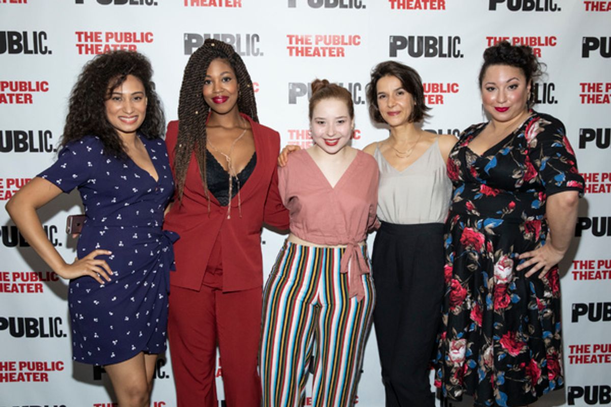 Rosanny Zayas, Marinda Anderson, Carolyn Kettig, Merritt Janson, and Natalie Woolams-Torres at 