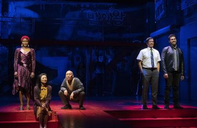 Lulu Fall, Michelle Krusiec, Francis Jue, Peter Kim, and JoÃ©l PÃ©rez Photo