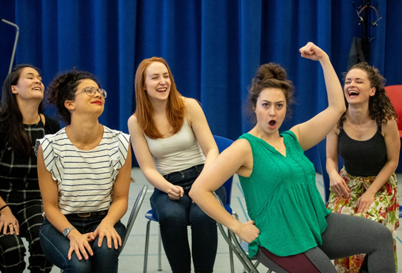 Photo Flash: Exclusive! Look Inside Rehearsals of Prospect Theater Company's THE HELLO GIRLS Photo Flash: Exclusive! Look Inside Rehearsals of Prospect Theater Company's THE HELLO GIRLS Image