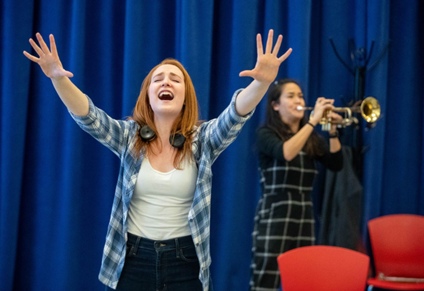 Photo Flash: Exclusive! Look Inside Rehearsals of Prospect Theater Company's THE HELLO GIRLS Photo Flash: Exclusive! Look Inside Rehearsals of Prospect Theater Company's THE HELLO GIRLS Image