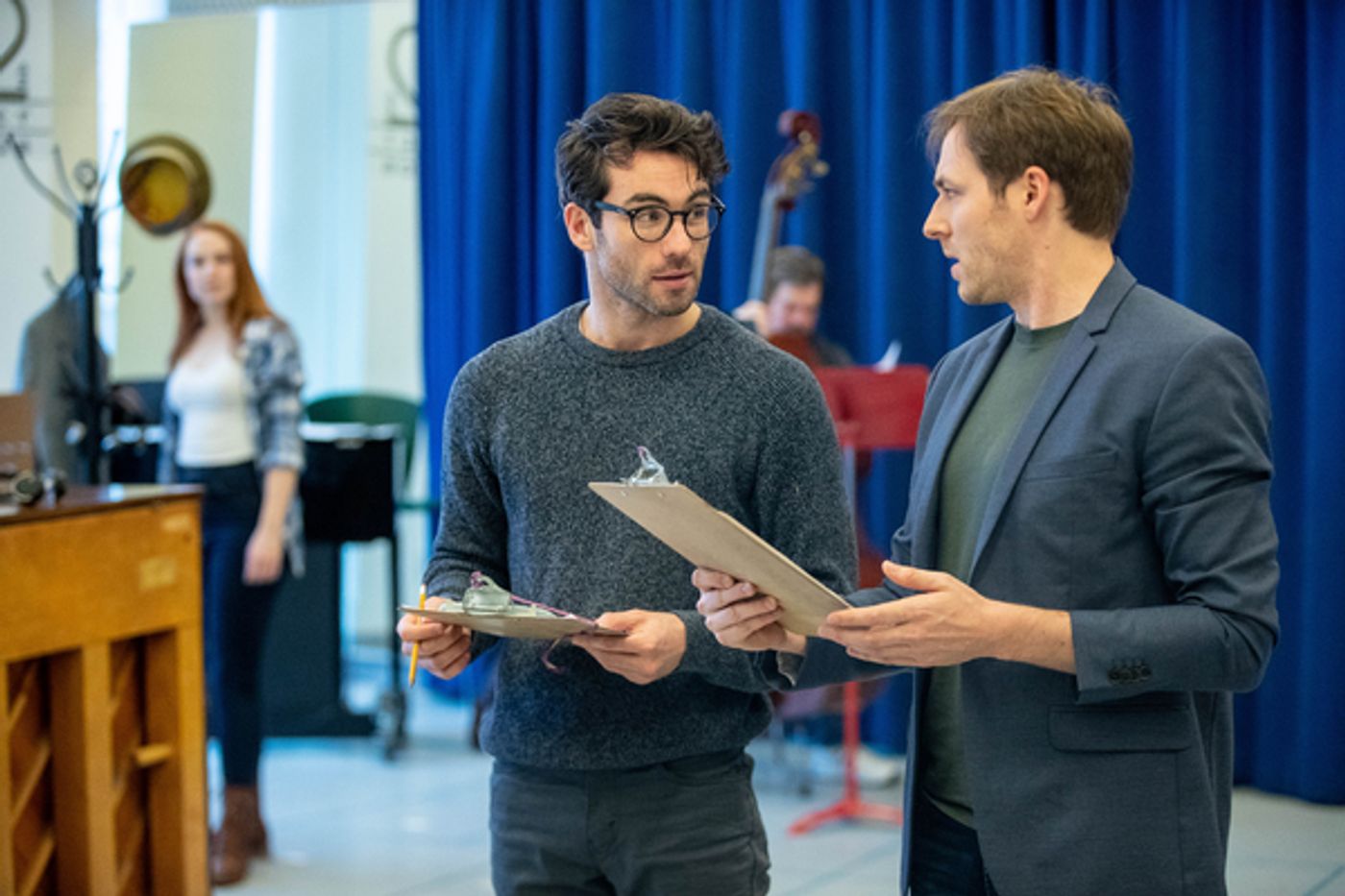 Photo Flash: Exclusive! Look Inside Rehearsals of Prospect Theater Company's THE HELLO GIRLS  Image