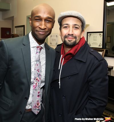Donald Webber Jr. and Lin-Manuel Miranda Photo