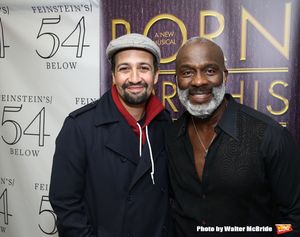 Lin-Manuel Miranda and BeBe Winans backstage @ BroadwayWorld Lin-Manuel Miranda and BeBe Winans backstage Photo