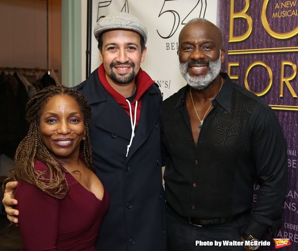 Stephanie Mills, Lin-Manuel Miranda and BeBe Winans Photo