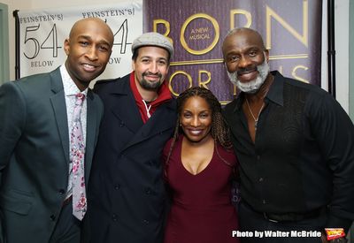 Donald Webber Jr., Lin-Manuel Miranda, Stephanie Mills and BeBe Winans Photo