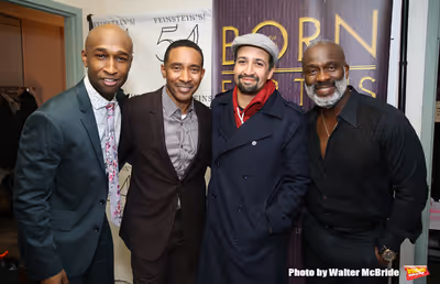 Donald Webber Jr., Charles Randolph-Wright, Lin-Manuel Miranda and BeBe Winans  Photo