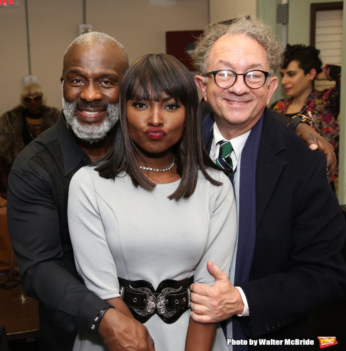 BeBe Winans, Loren Lott and William Ivey Long  at 