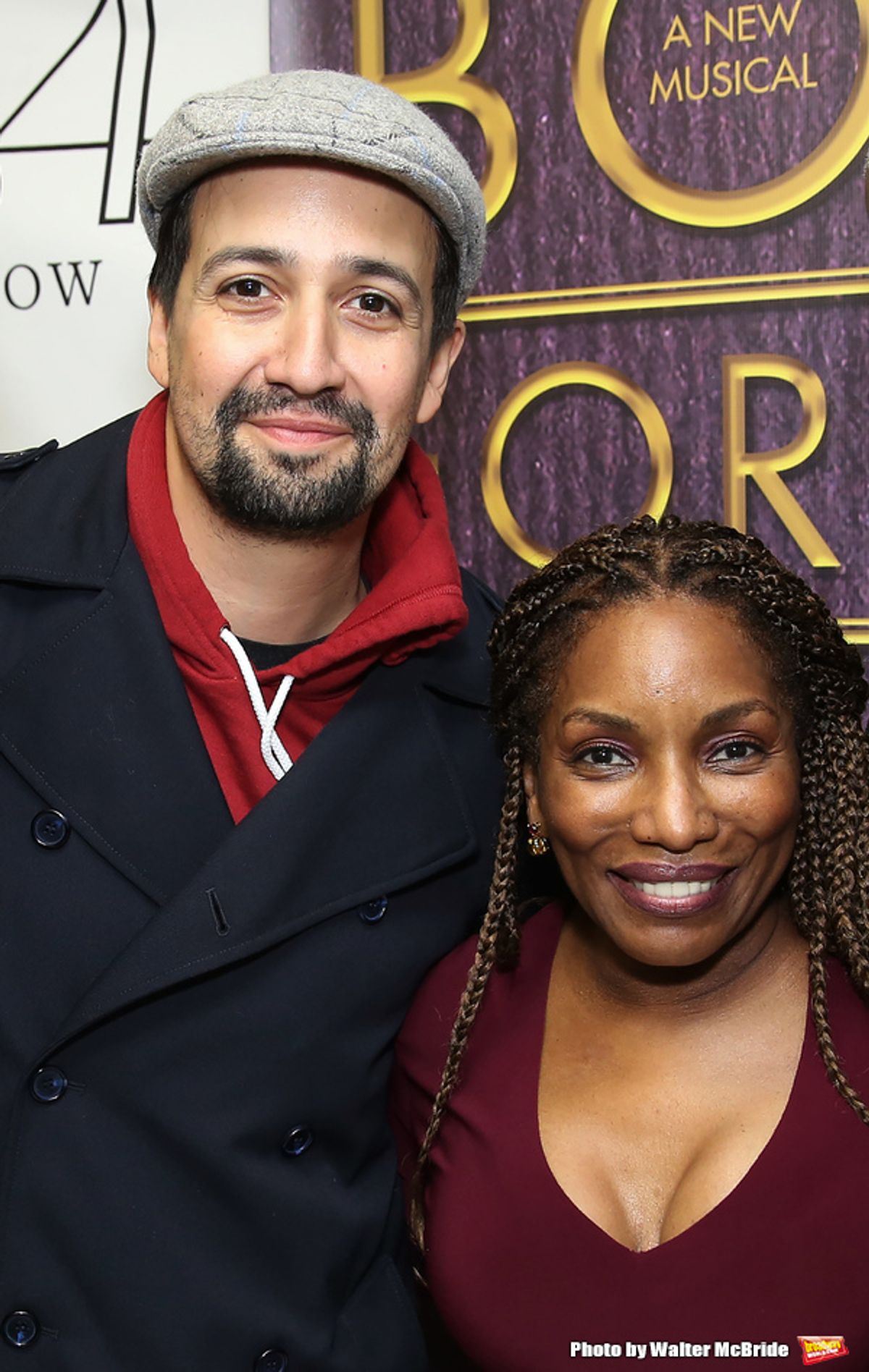 Lin-Manuel Miranda and Stephanie Mills at 