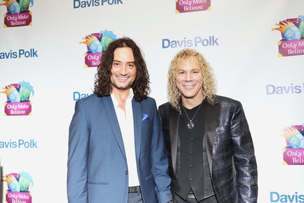 Constantine Maroulis and David Bryan at 