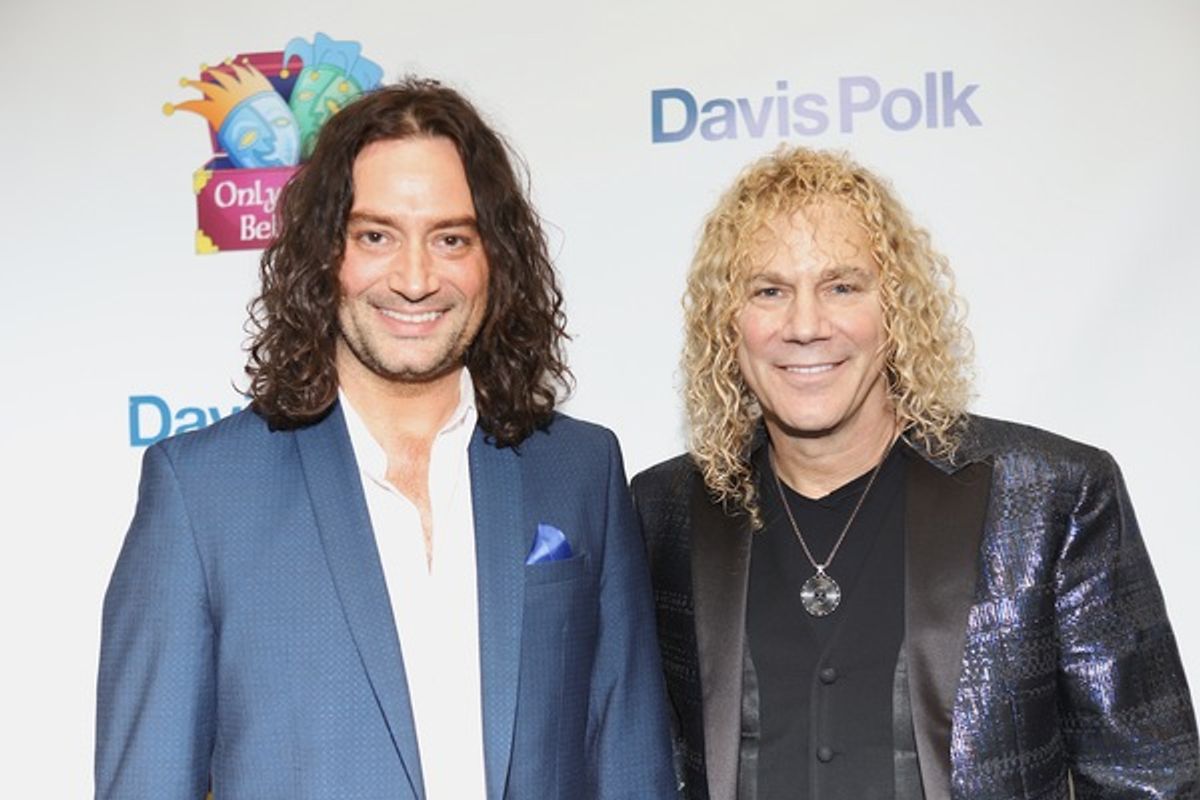 Constantine Maroulis and David Bryan at 