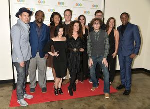 Actors Anthony Veneziale, John Andrew Borrison,Blessin Geraldo, Patch Darrah,guest,Chris Sullivan,Ashley Williams, Motell Foster,Arthur Lewis @ BroadwayWorld Actors Anthony Veneziale, John Andrew Borrison,Blessin Geraldo, Patch Darrah,guest,Ch Photo