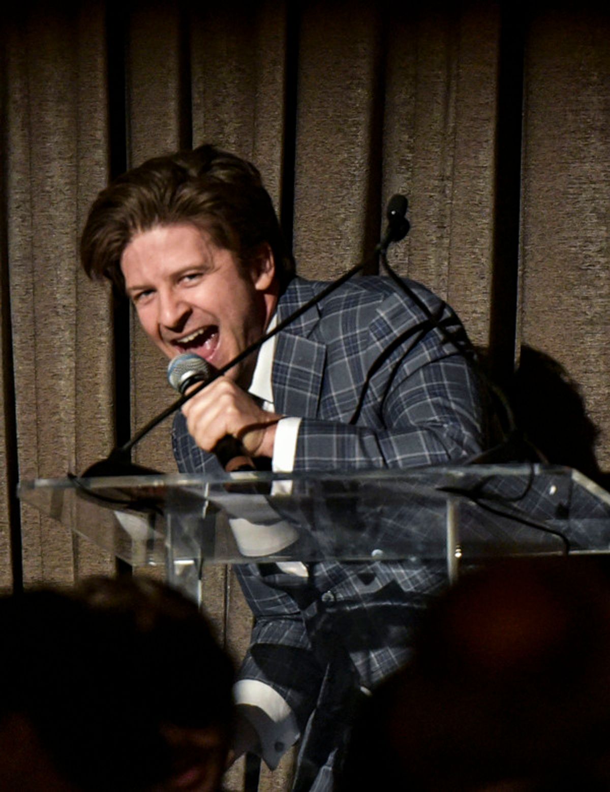 auctioneer CK Swett at 