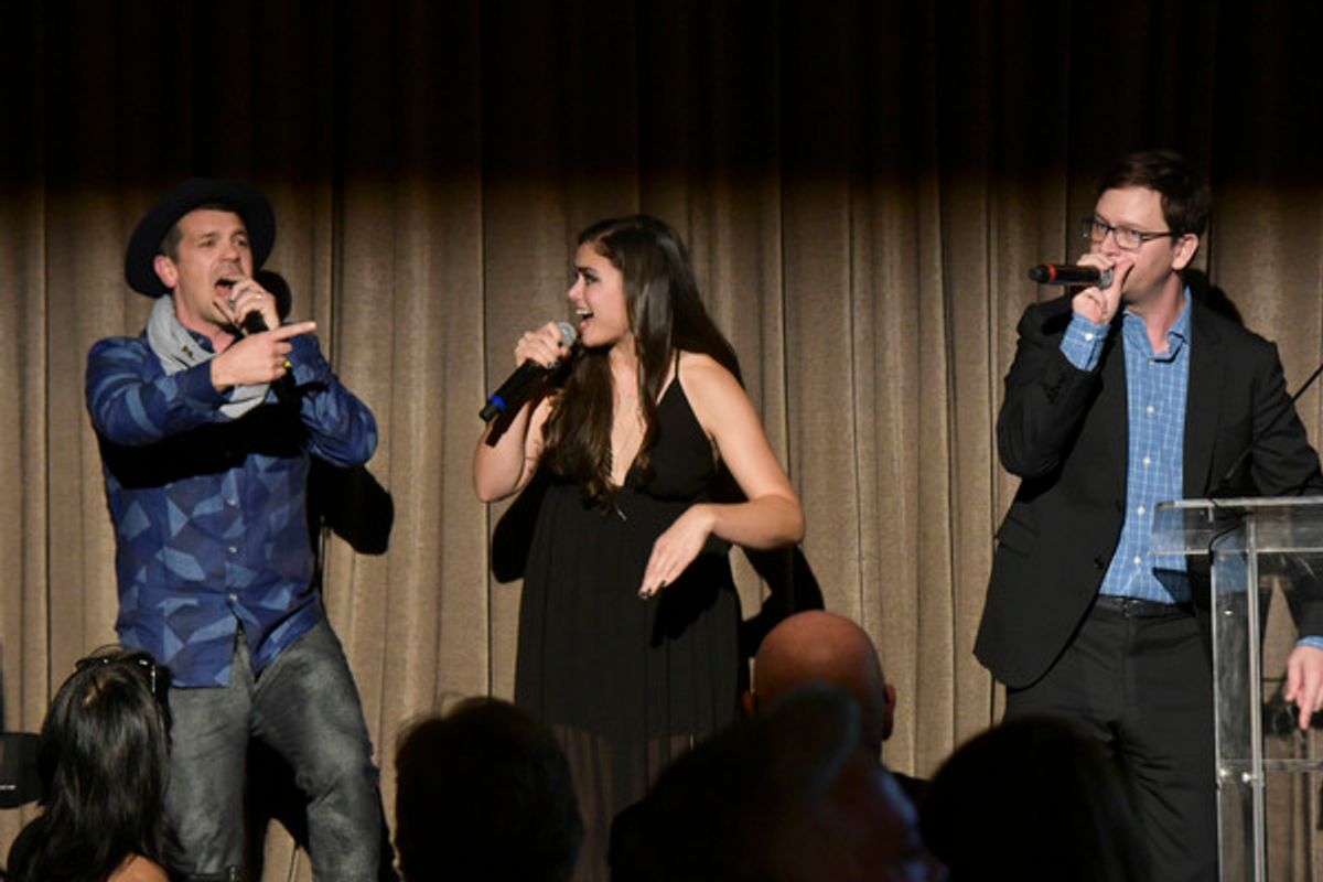 Anthony Veneziale, Ashley Perez Flanagan, Chris Sullivan at 