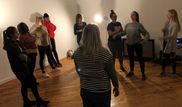 Photo Flash: Pigeonholed's Production Of MARY STUART In Rehearsal  Image