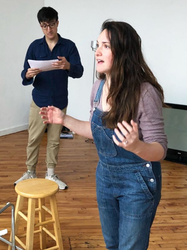 Photo Flash: Pigeonholed's Production Of MARY STUART In Rehearsal  Image