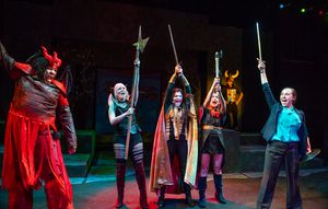 Orcus (Thomas Times), Lilith (Amara Snow-Miller), Tilly (Fatima Mejia), Kalliope (Jai Photo