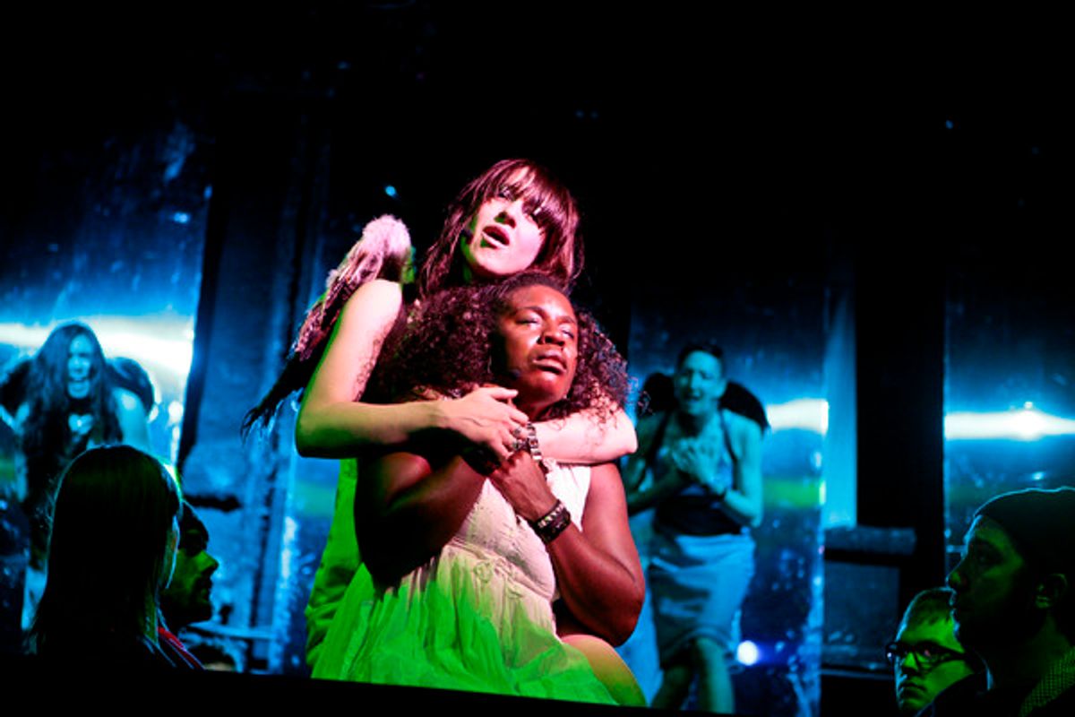 Celina Carvajal (Lena Hall) and Uzo Aduba at 