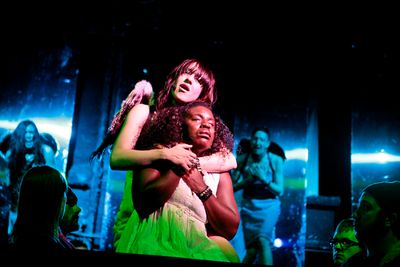 Celina Carvajal (Lena Hall) and Uzo Aduba Photo