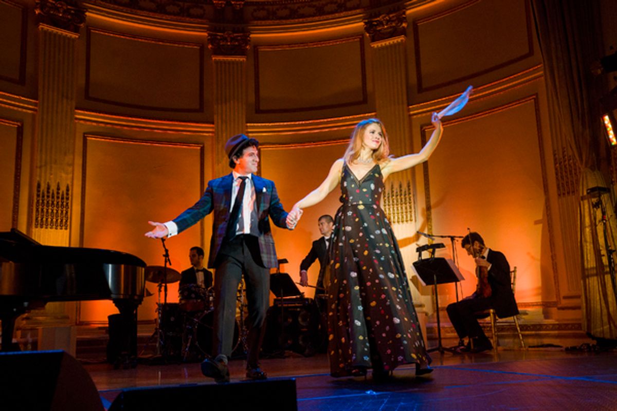 Jarrod Spector and Teal Wicks at 