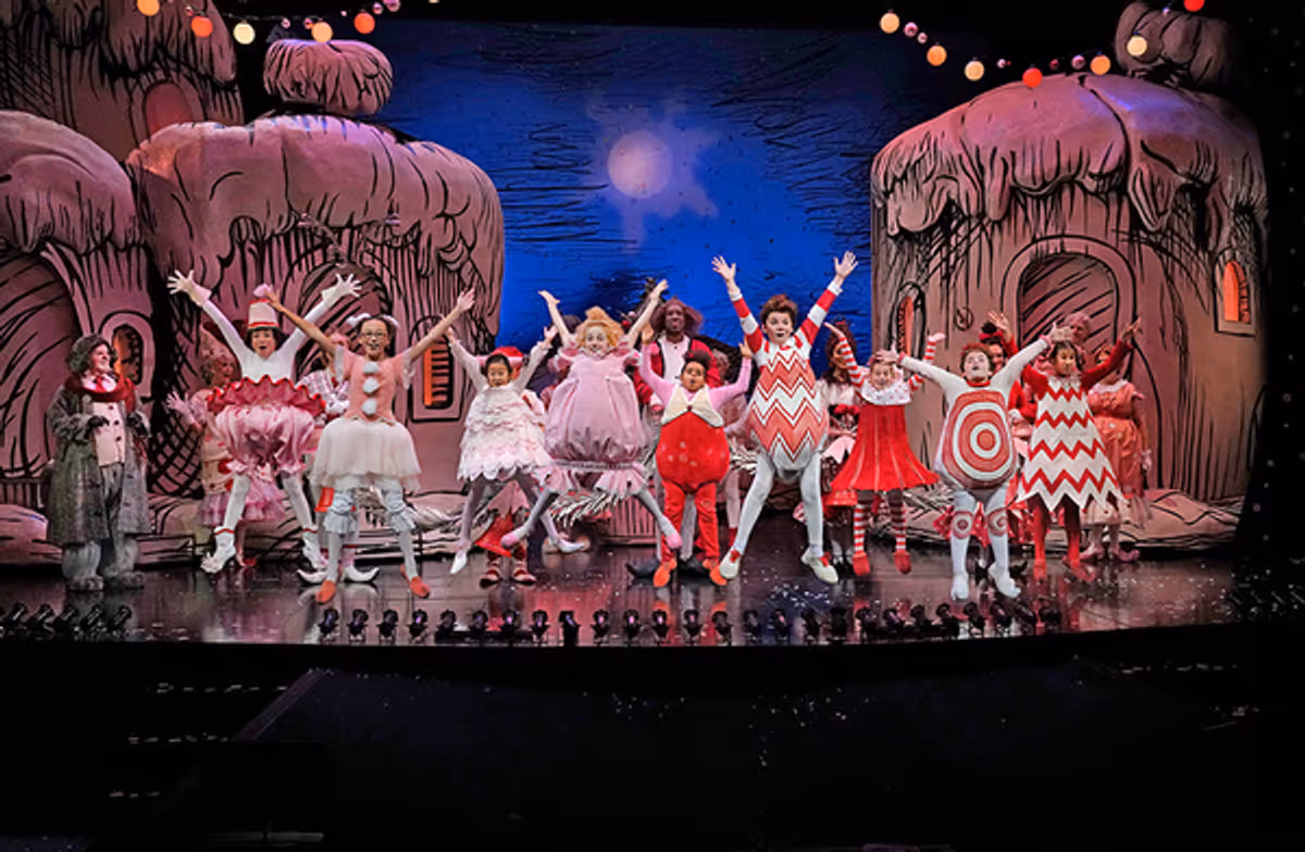 The cast of Dr. Seuss's How the Grinch Stole Christmas! at 