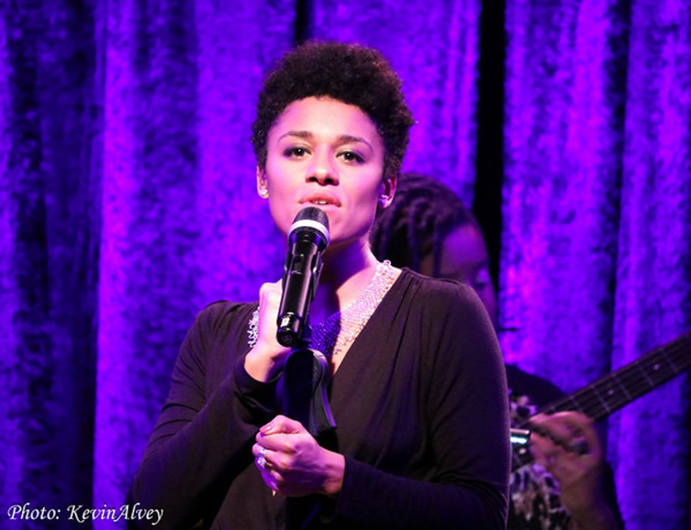 Photo Flash: Tony Nominated SUMMER Star Ariana DeBose Takes The Stage at Birdland!  Image