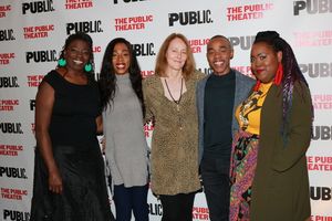 Vernice Miller, Tamara Williams, Jo Bonney, Karl Green and Ashley D. Kelly @ BroadwayWorld Vernice Miller, Tamara Williams, Jo Bonney, Karl Green and Ashley D. Kelly Photo