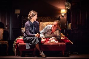 Brid Brennan and Robert Glenister @ BroadwayWorld Brid Brennan and Robert Glenister Photo