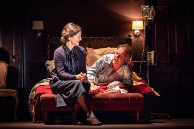 Brid Brennan and Robert Glenister Photo