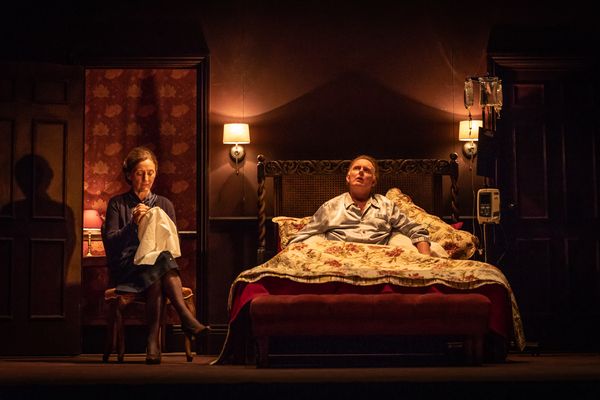 Brid Brennan and Robert Glenister Photo