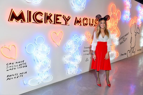 Photo Coverage: Sarah Jessica Parker Attends the 'Mickey: The True Original Exhibition'  Image