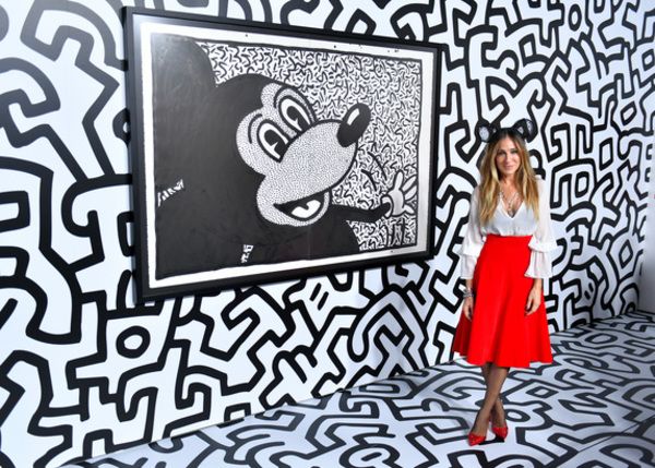 Photo Coverage: Sarah Jessica Parker Attends the 'Mickey: The True Original Exhibition'  Image