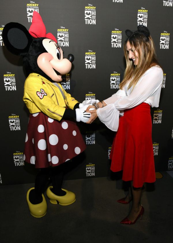Photo Coverage: Sarah Jessica Parker Attends the 'Mickey: The True Original Exhibition'  Image