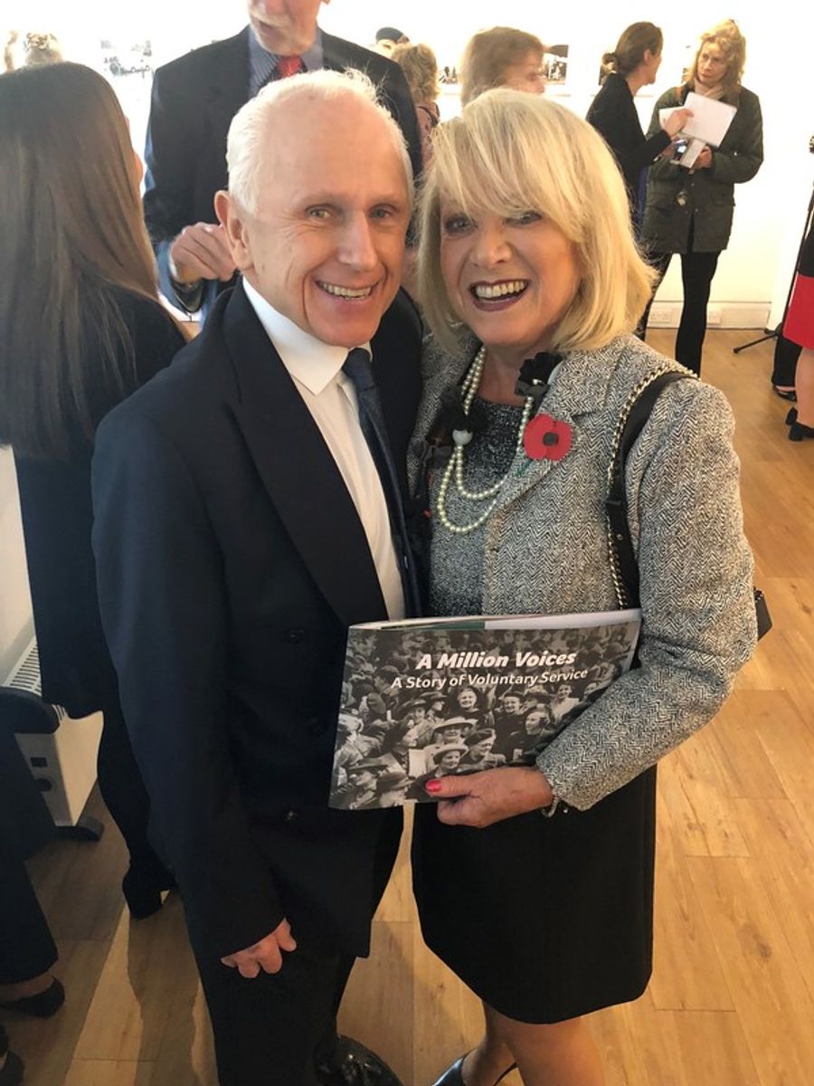 Photo Flash: Elaine Paige & Wayne Sleep Mark Royal Voluntary Service 80th Anniversary At London Event Image
