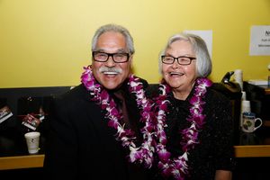 Writer/director Luis Valdez and costume designer Lupe Valdez @ BroadwayWorld Writer/director Luis Valdez and costume designer Lupe Valdez Photo