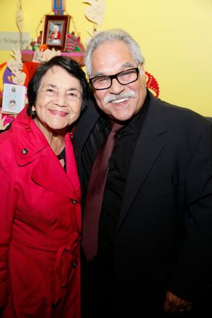 Dolores Huerta and writer/director Luis Valdez @ BroadwayWorld Dolores Huerta and writer/director Luis Valdez Photo