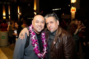 From left, associate director Kinan Valdez and actor Richard Montoya @ BroadwayWorld From left, associate director Kinan Valdez and actor Richard Montoya Photo