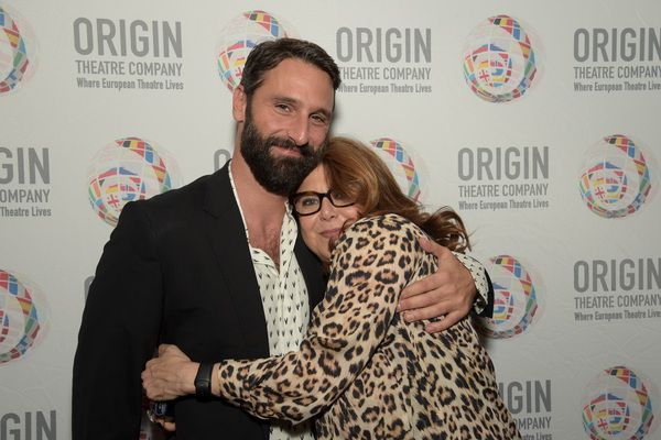  Playwright MARCO CALVANI, and theater director SHIRA-LEE SHALIT
 Photo