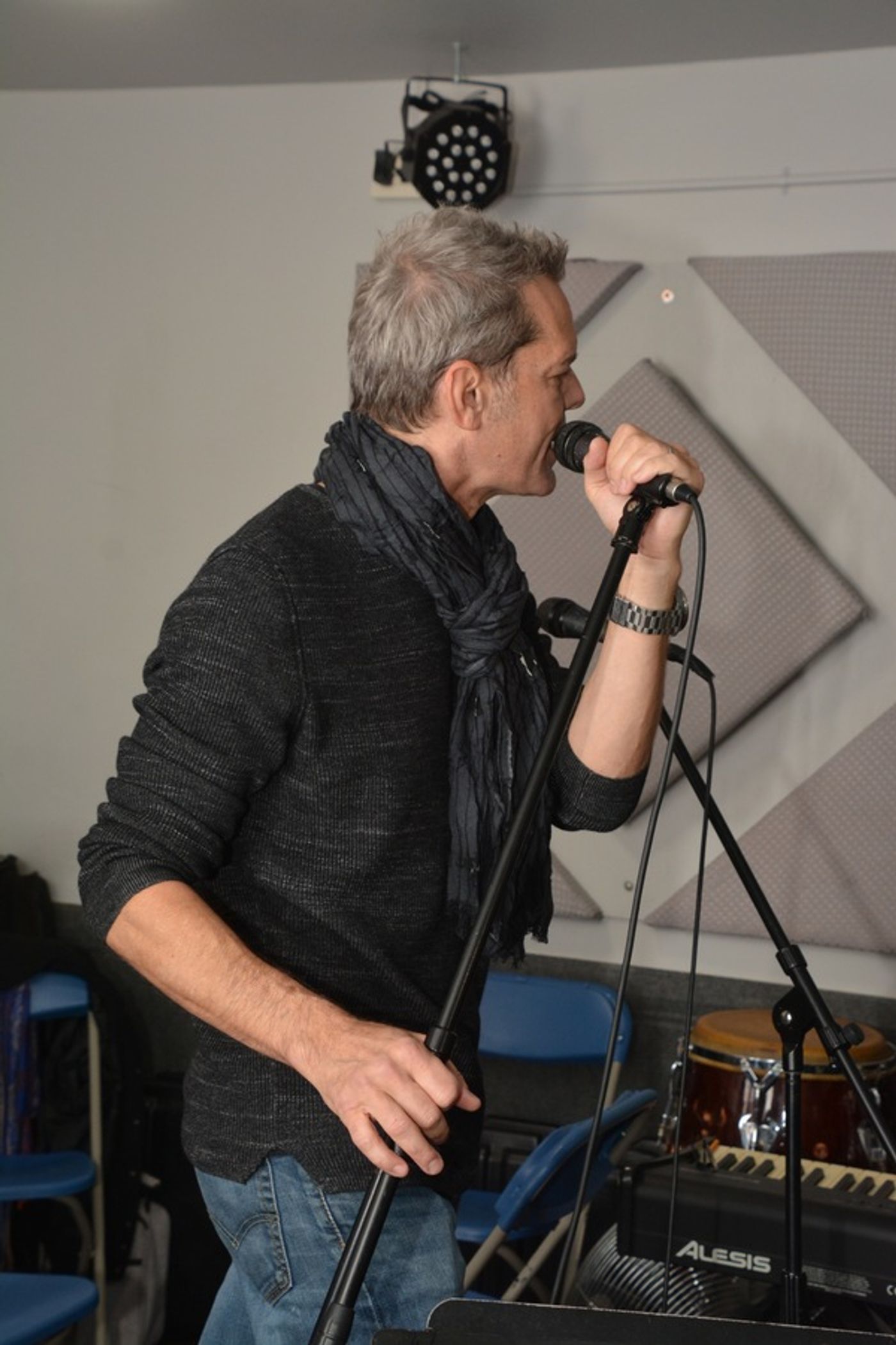 Photo Coverage: Inside Day One of Rehearsals For ROCKERS ON BROADWAY  Image