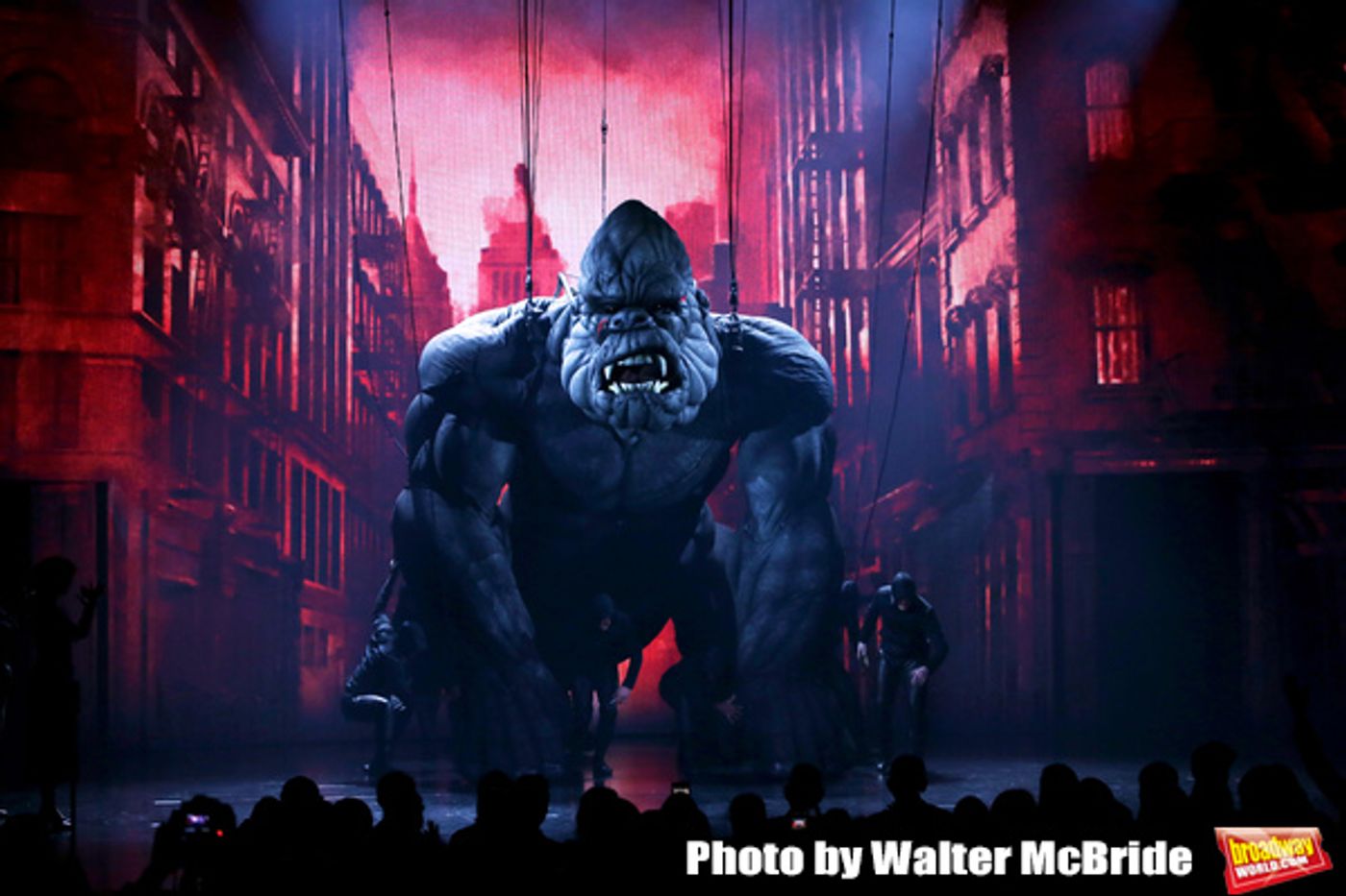 Photo Coverage: The Cast of KING KONG Takes Their Opening Night Bows  Image