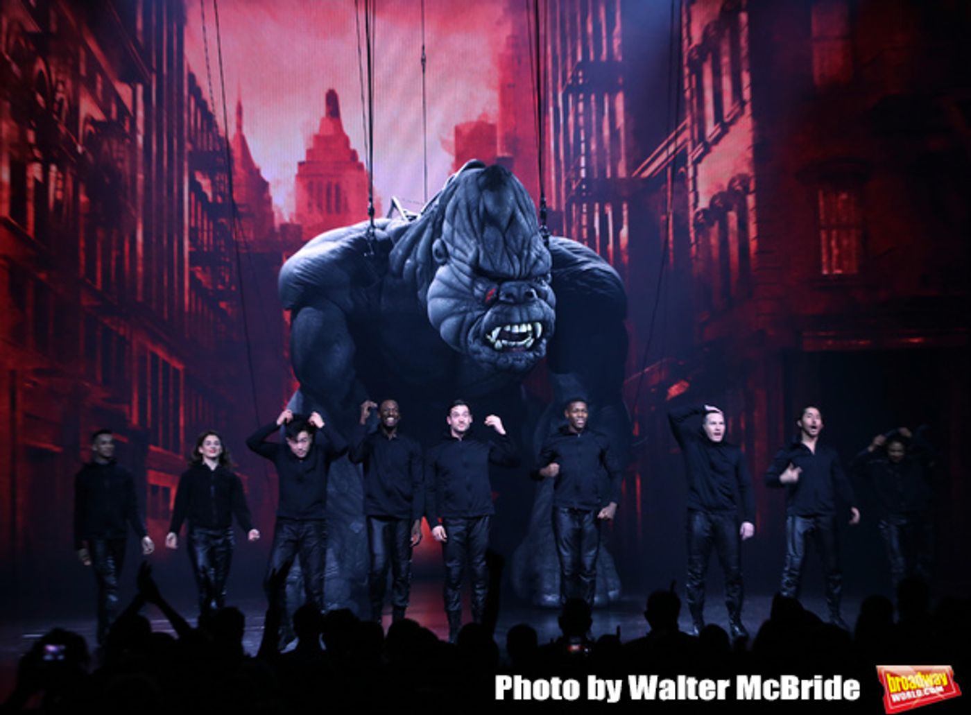 Photo Coverage: The Cast of KING KONG Takes Their Opening Night Bows  Image
