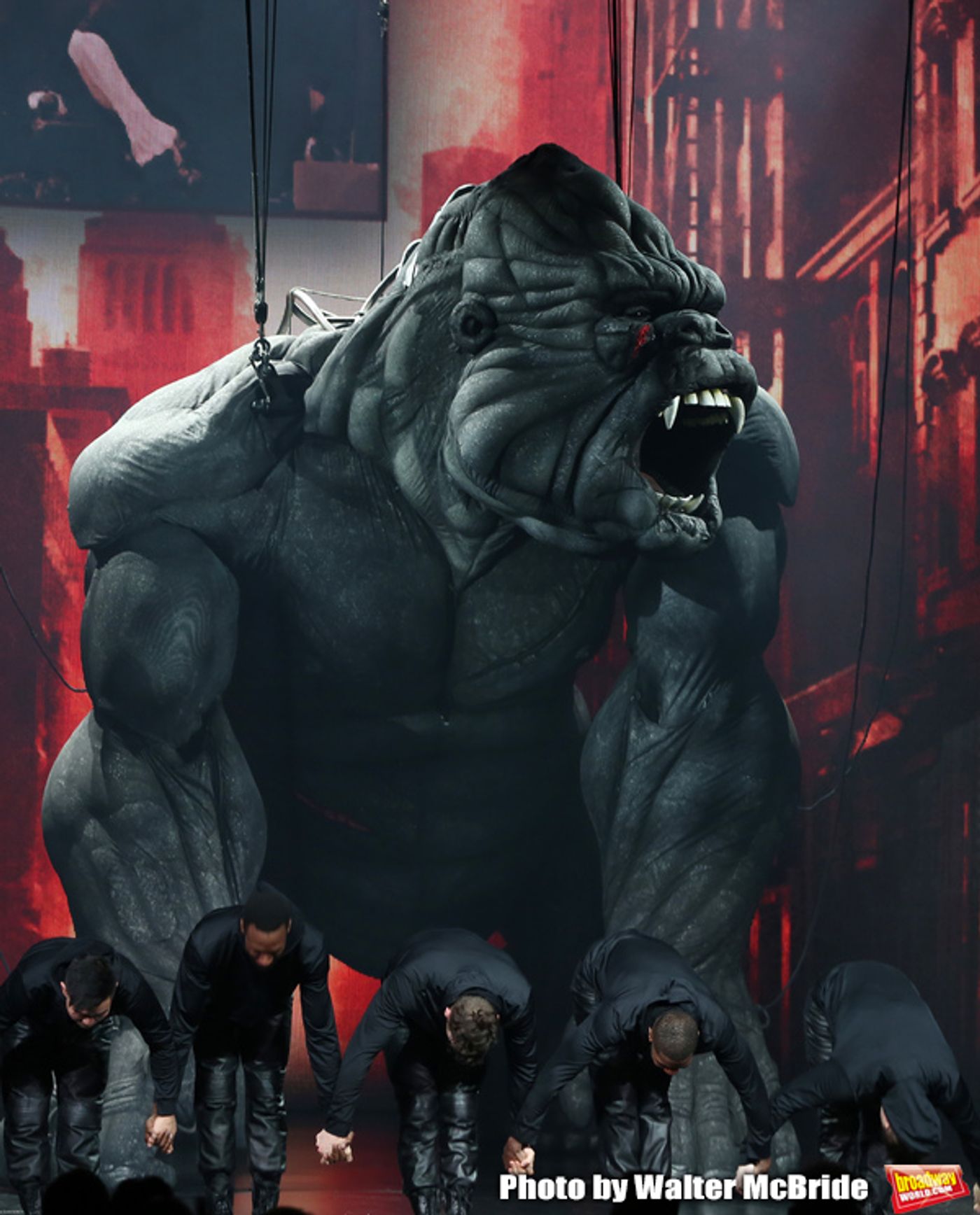 Photo Coverage: The Cast of KING KONG Takes Their Opening Night Bows  Image