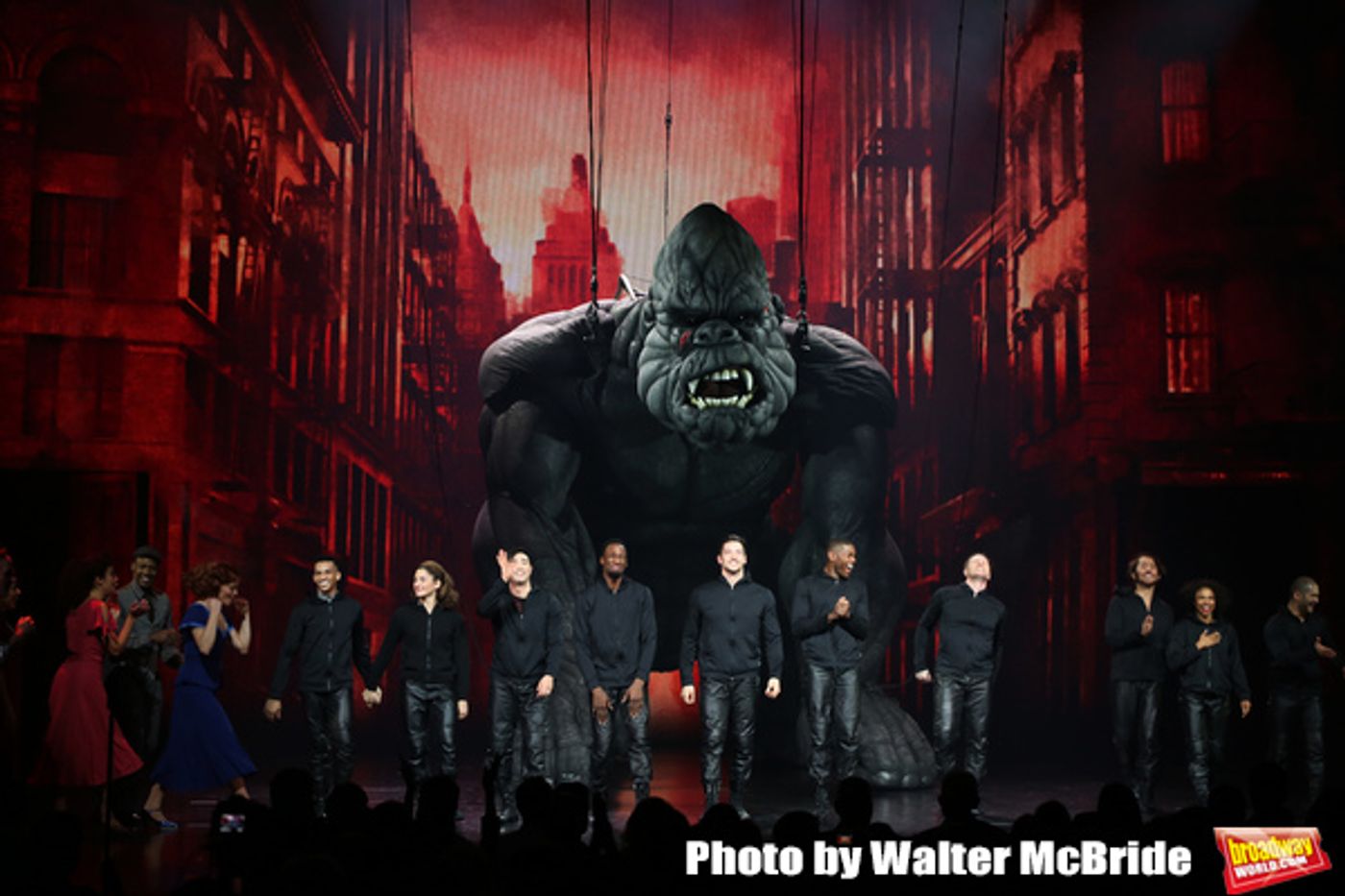 Photo Coverage: The Cast of KING KONG Takes Their Opening Night Bows  Image